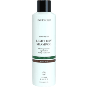 Löwengrip Lengvas sausas šampūnas rudiems plaukams Apple & Cedarwood (250ml)