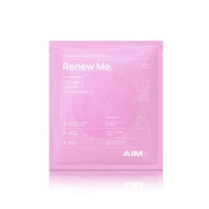 Greito poveikio „Anti-aging“ veido kaukė su peptidais ir kolagenu AIMX „Renew Me“