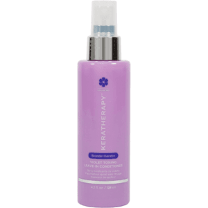 Keratin Infused Totally Blonde Violet Toning Leave-In nenuplaunamas purškiklis