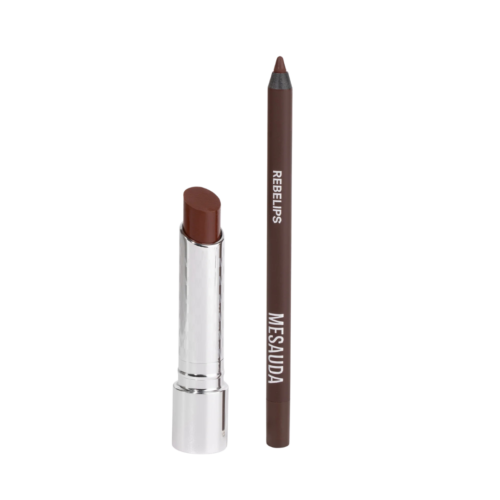 e.shop foto blokui -4 Mesauda COCOA CHARM - THE ULTIMATE LIP COMBO, matinis lūpų pieštukas ir putlinantis tonuotas lūpų balzamas