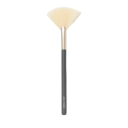 Jane Iredale Plonos vėduoklės formos šepetėlis skirtas sausų priemonių aplikavimui, FAN BRUSH