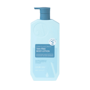 Azure Tan TAN FREE – FIRM & HYDRATE BODY LOTION 500 ml Stangrinantis ir drėkinantis kūno losjonas be savaiminio įdegio